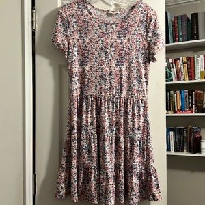 Adorable Bebop loose flower print dress